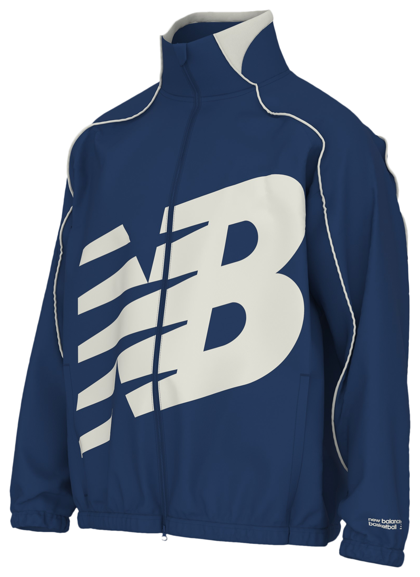 New Balance Basketball Oversized Print Woven Jacket - Men's | Foot