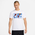 Jordan Flight Essential Short Sleeve Crew  - Men's White/Black