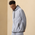 CSG Active At Ease Full-Zip Hoodie - Men's Grey/Grey