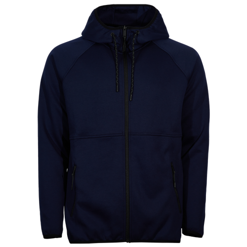 Csg Mens  Active At Ease Full-zip Hoodie In Blue