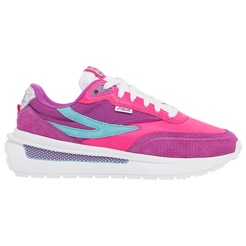 

Fila Girls Fila Renno - Girls' Grade School Running Shoes Pink/Purple/White Size 4.0
