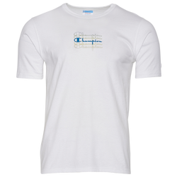 Men's - Champion Gradient Vintage T-Shirt - White/White