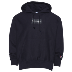 Men's - Champion Gradient Hoodie - Navy/Grey