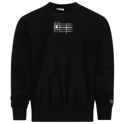 Men's - Champion Vintage Crew Sweater - Black/White