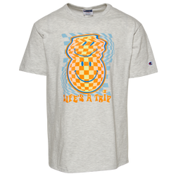 Men's - Champion Lifes Trip T-Shirt - Grey/Orange/Blue