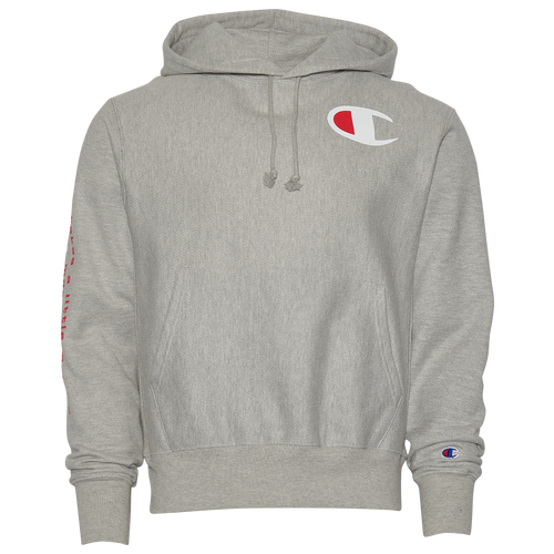 

Champion Mens Champion It Takes More Hoodie - Mens Grey/Grey Size XL