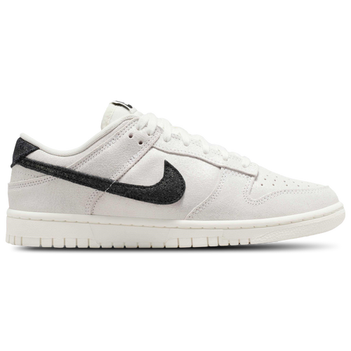 Nike White Black Dunk Low SE Sneakers