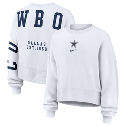 Women's - Nike Cowboys Phoenix Crew - White