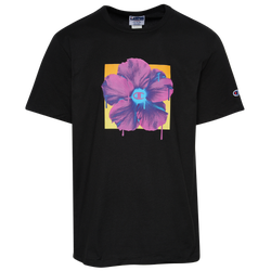 Men's - Champion Wallflower T-Shirt - Black/Purple/Yellow
