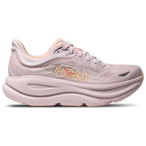 WOMENS - HOKA Bondi 9 - Tangerine Glow/Lilac Cream