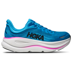 Women's - HOKA Bondi 9 - Skyward Blue/Neon Fuchsia