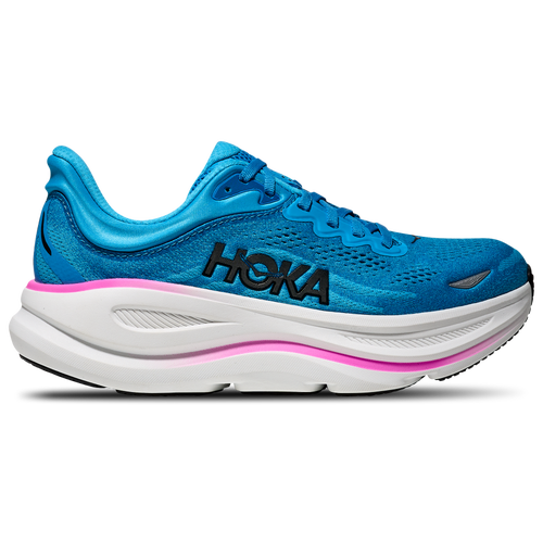WOMENS - HOKA Bondi 9 - Skyward Blue/Neon Fuchsia