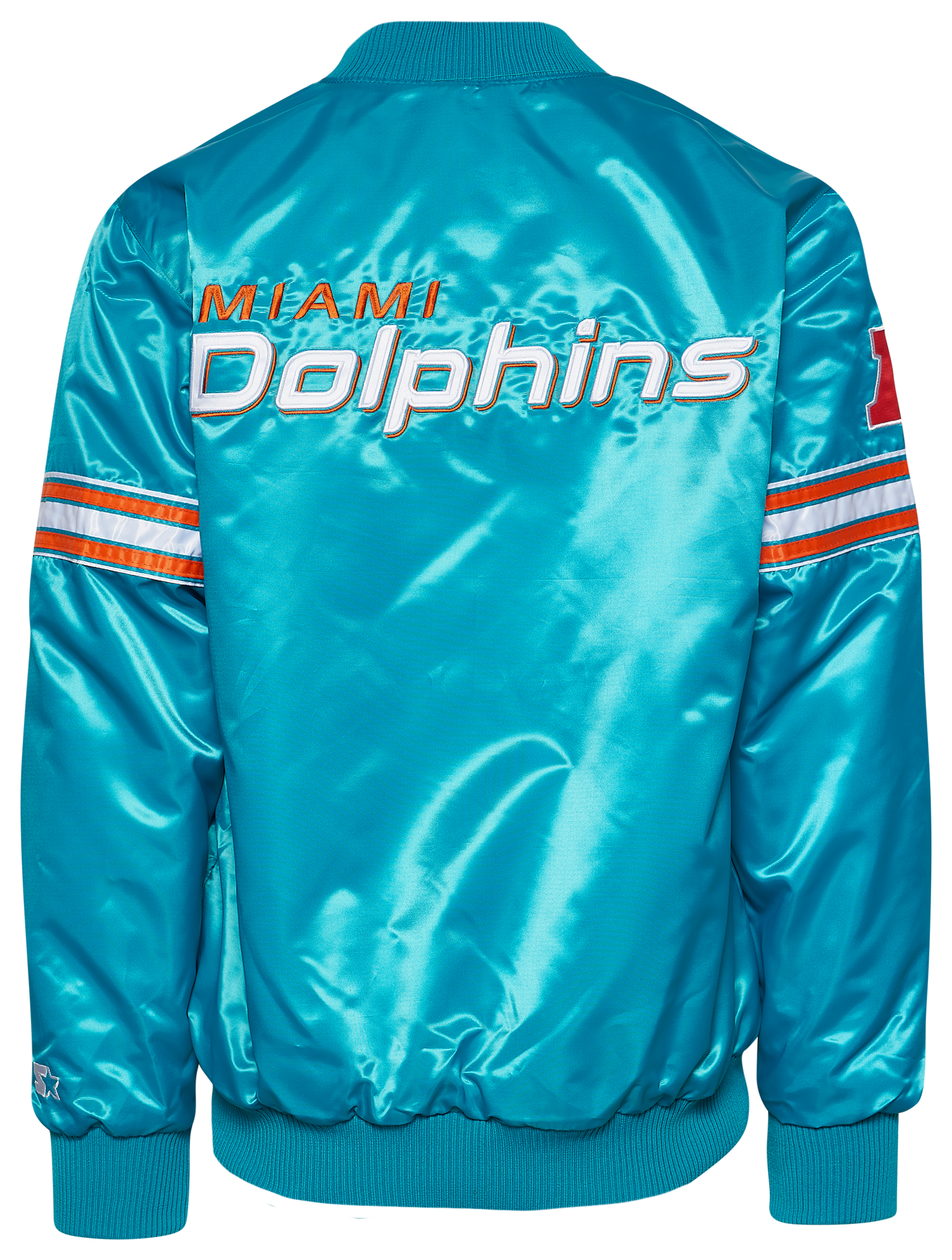 Starter Dolphins Pick & Roll Satin Jacket