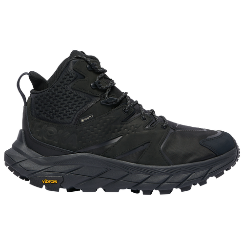 Hoka Anacapa Mid Gore-texâ® Waterproof Hiking Shoe In Black/black