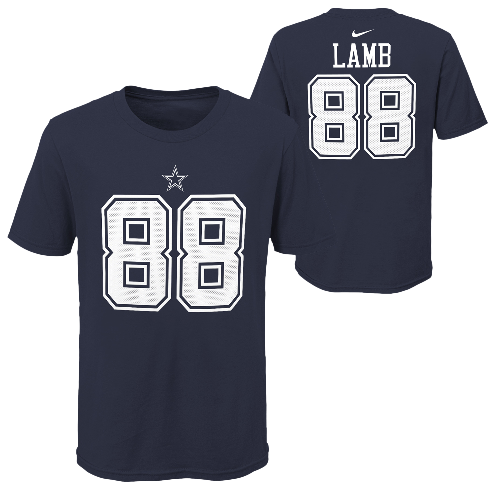 Nike Cowboys Name & Number T-Shirt - Boys' Grade School