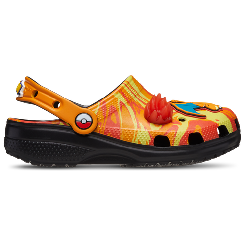 

Crocs Boys Crocs Pokémon Charizard Classic Clog - Boys' Preschool Shoes Orange/Black Size 1.0