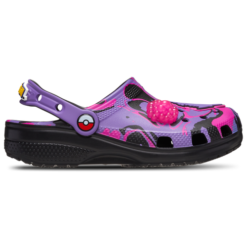 

Crocs Boys Crocs Pokémon Gengar Classic Clog - Boys' Preschool Shoes Purple/Black Size 11.0