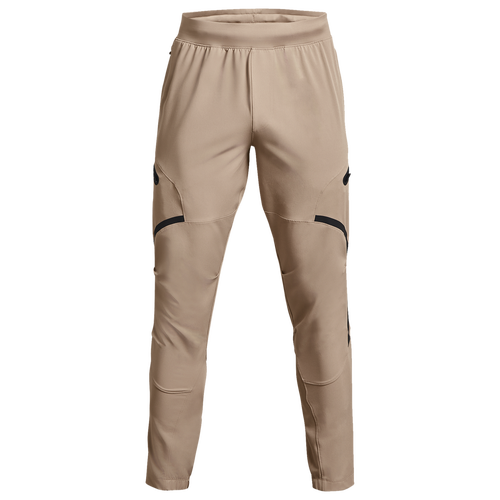 Shop Under Armour Mens  Unstoppable Cargo Pants In Beige/beige