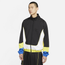 Nike Throwback Jacket - Men's Black/White/Opti Yellow