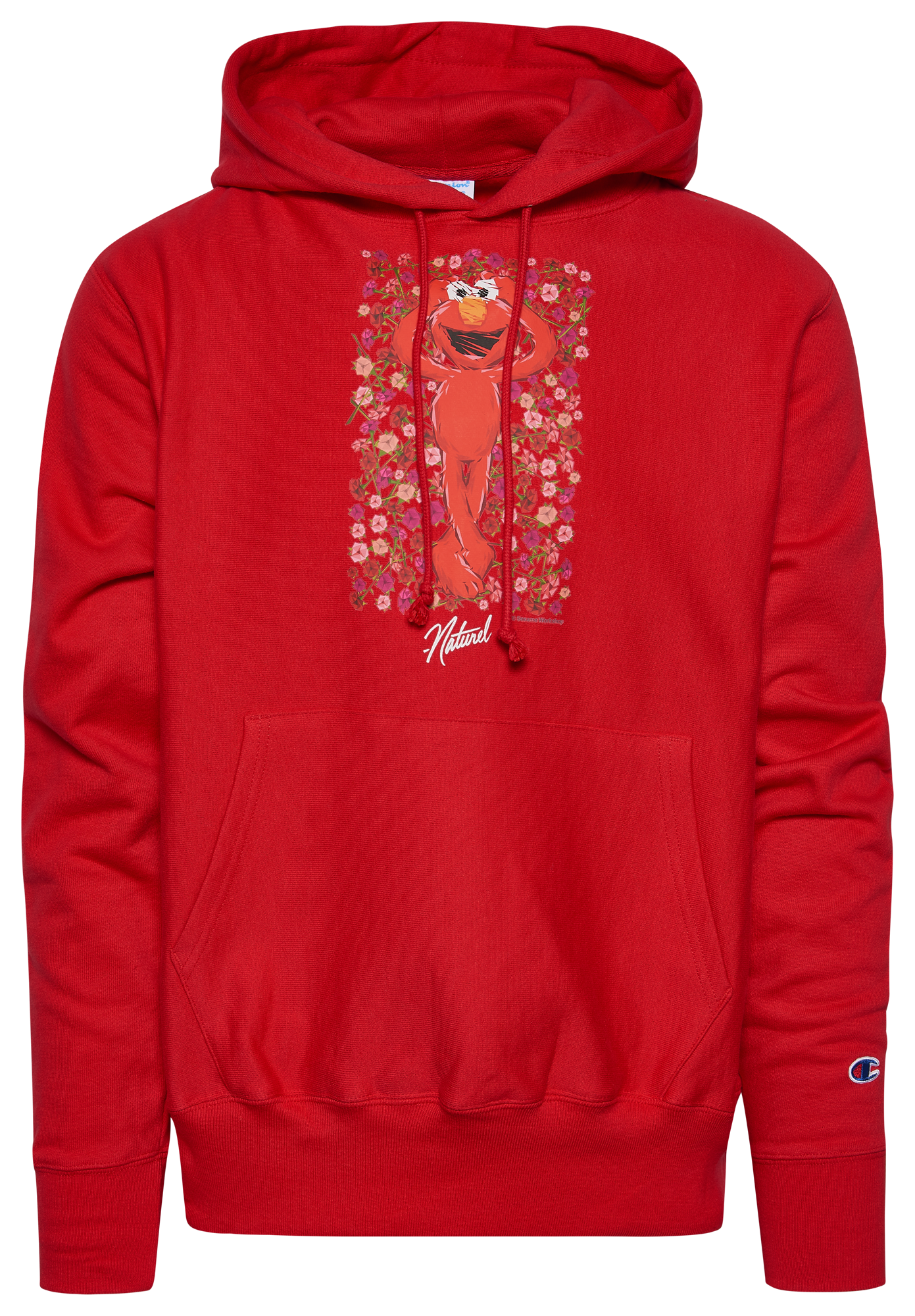 elmo hoodie champion