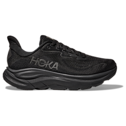Women's - HOKA Clifton 10 - Black/Black