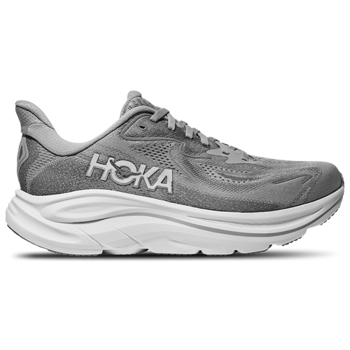 Hoka Clifton 10 Mesh-knit Sneakers In Gray