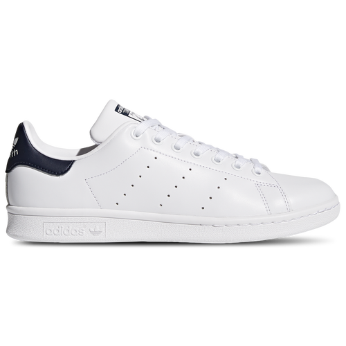 Men s Originals Stan Smith Casual Shoes in White White Size 8.0 Leather Lace by Adidas