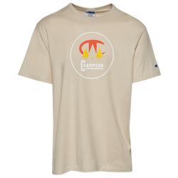 Men's - Champion Camping T-Shirt - Beige/White