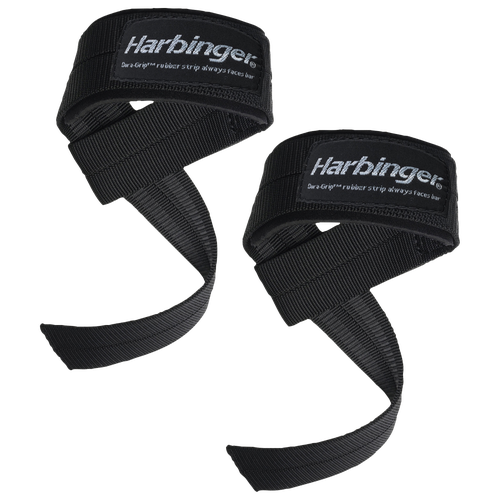 

Harbinger Mens Harbinger Big Grip Padded Lifting Straps - Mens Black Size One Size