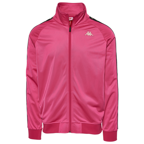 

Kappa Mens Kappa 222 Banda Anniston Jacket - Mens Pink/White Size L