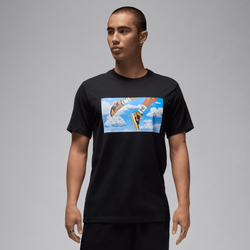 Men's - Jordan Flight Essential Short Sleeve Crew - Black/Multi