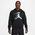 Jordan MVP HBR Fleece Pullover  - Men's Black/White