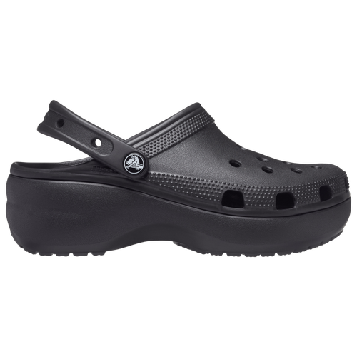 

Womens Crocs Crocs Classic Platform - Womens Shoe Black/Black Size 06.0