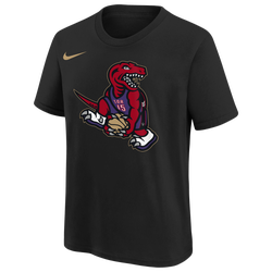 Boys' Grade School - Nike Raptors Essential Logo CE Short Sleeve T-Shirt  - Black