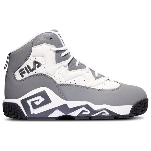 

Fila Boys Fila MB Night Walk - Boys' Grade School Basketball Shoes Gray/Black/White Size 4.0
