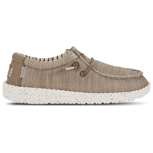

Boys Preschool HEYDUDE HEYDUDE Wally Stretch Mesh - Boys' Preschool Shoe Tan Size 01.0
