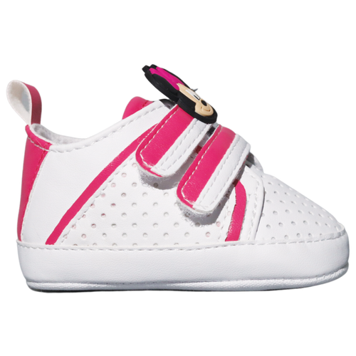 

Girls Infant Ground Up Ground Up Crib Low - Girls' Infant Shoe White/Hot Pink Size 02.0