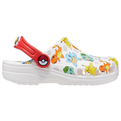 Boys' Grade School - Crocs Pokémon Unlined Clogs - Multi/White