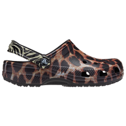 Women's - Crocs Classic Clogs - Black/Brown