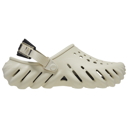 

Crocs Mens Crocs Echo Clogs - Mens Shoes Beige/Black Size 9.0