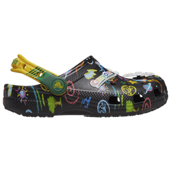 Boys' Preschool - Crocs Crayola Classic Clogs - Black/Green