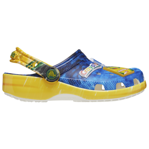 BOYS - Crocs Crayola Classic Clogs - Blue/White