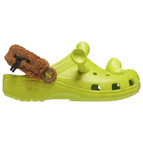 Crocs Boys  Classic Dreamworks Shrek Clog In Brown/green