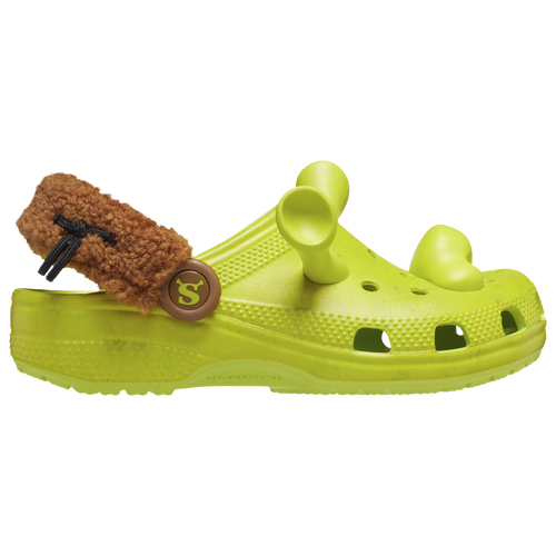 

Crocs Boys Crocs Classic DreamWorks Shrek Clogs - Boys' Preschool Shoes Green/Brown Size 1.0