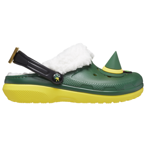 

Crocs Boys Crocs Classic Lined Elf Clogs - Boys' Preschool Shoes Yellow/Yellow/Green Size 11.0