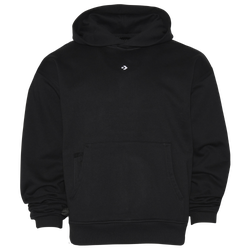 Men's - Converse Court Ready Vented Pullover Hoodie - Black/Black
