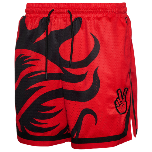 - Deuce Fuego Vibe Shorts 2.0 - Red/Black