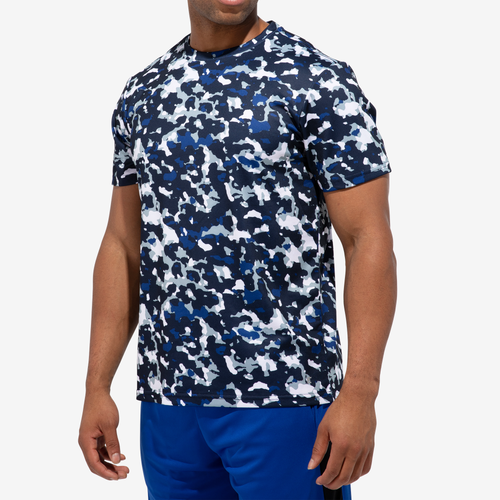 

Eastbay Mens Eastbay Gymtech T-Shirt - Mens Blue Water Camo Size S