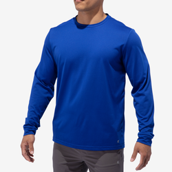 Men's - Eastbay Gymtech Long Sleeve  T-Shirt - Royal