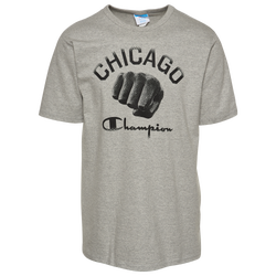 Men's - Champion Fist City T-Shirt - Grey/Grey